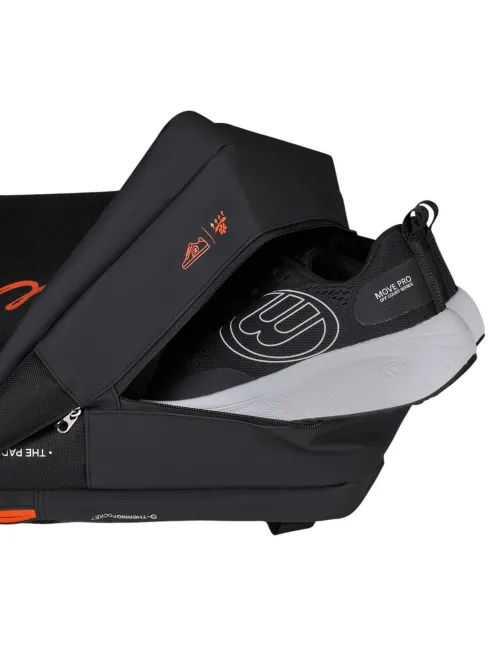 Mochila Bullpadel BPM25008 Ionic Negra | Ofertas de pádel